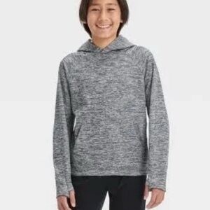 All in Motion Boy's Size Long Sleeve Tech Fleece Hoodie
